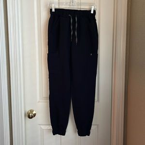 Jaanuu - Black jogger scrub pants